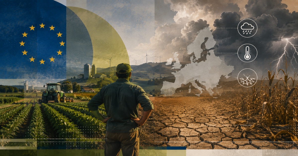 Agricoltura europea sotto pressione tra nuove regole e clima estremo